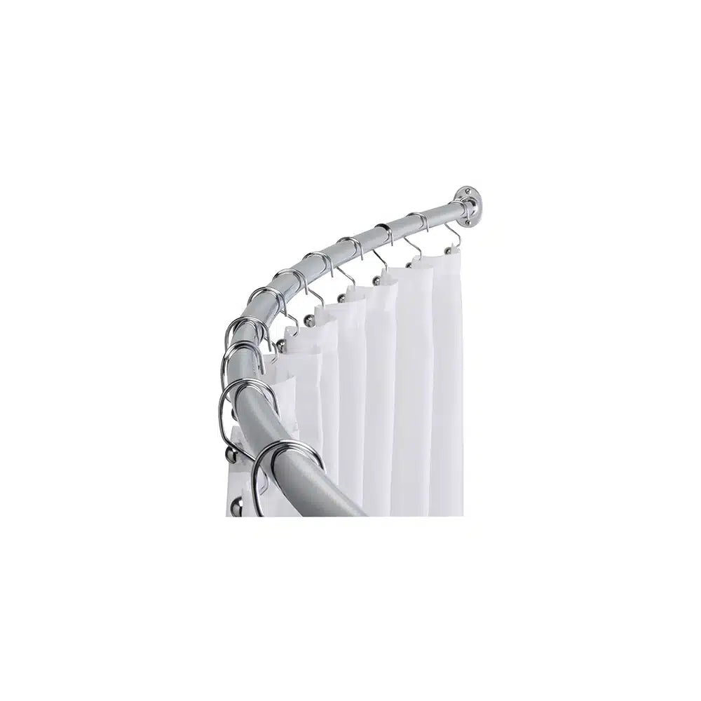 Taymor Adjustable Curved Shower Rod Polished Chrome