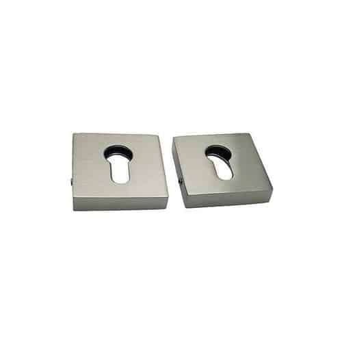 Euro profile Cylinder 70 MM, Solid Brass Square - Set