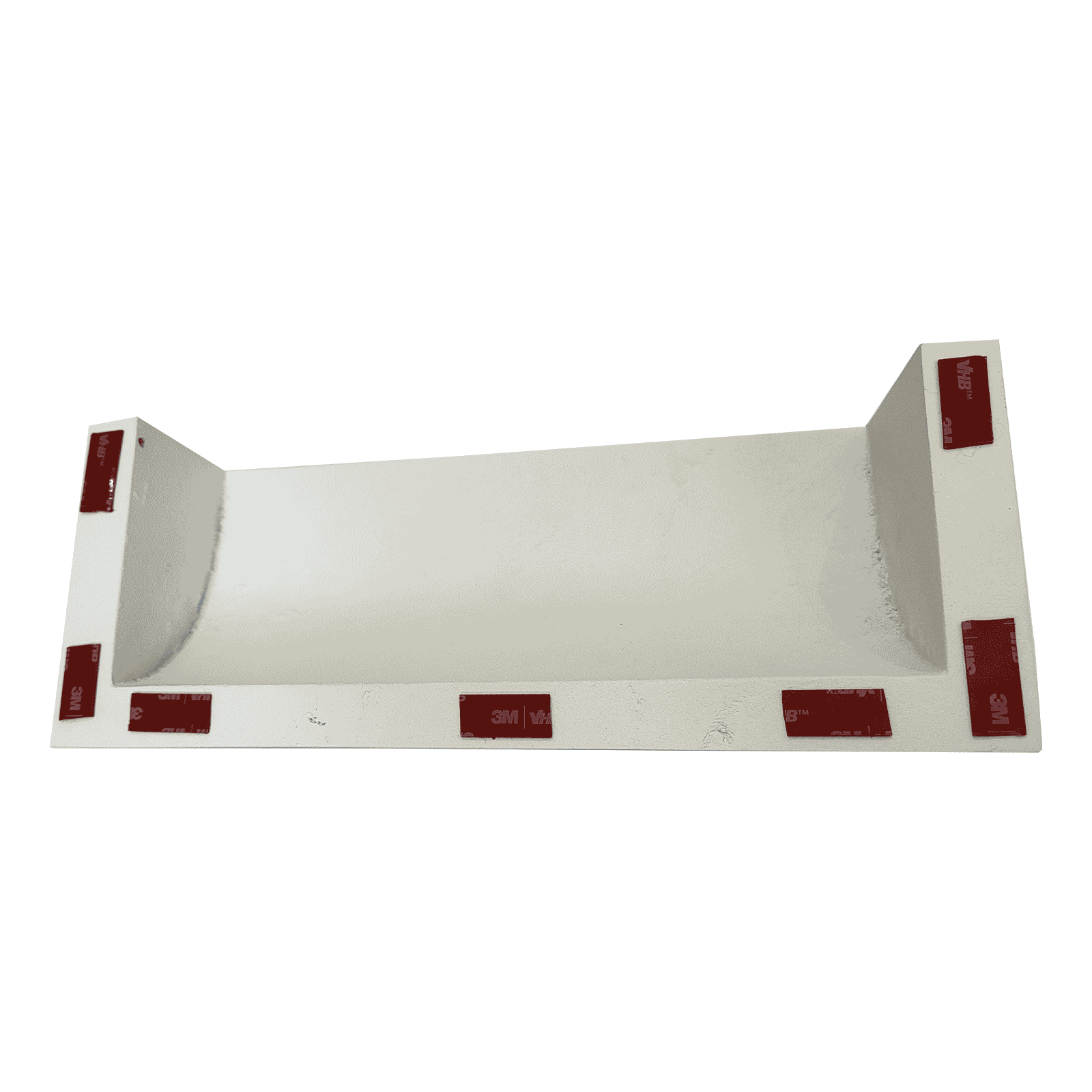 floor vent air deflector round 4"x10" heavy duty cast aluminum white