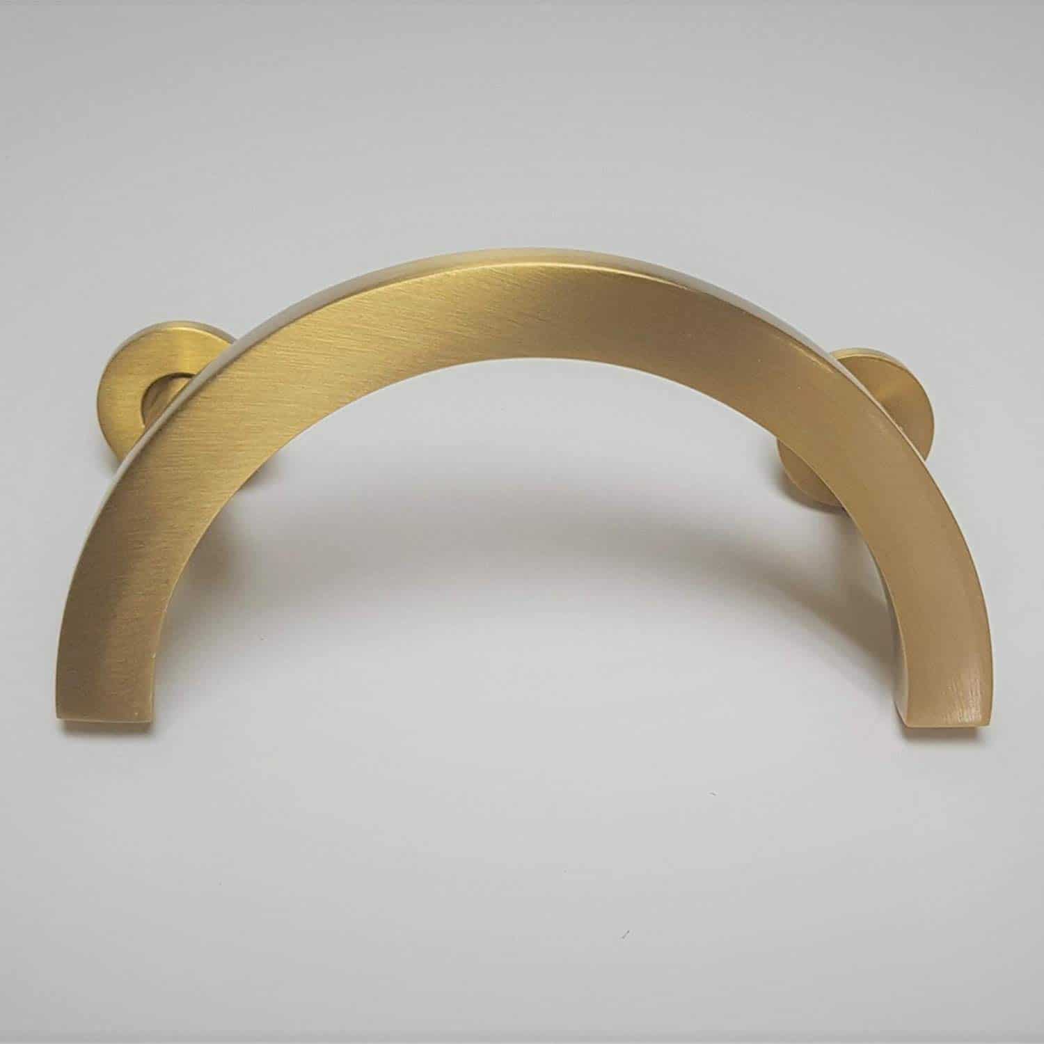 Cabinet Handle Pull Half Moon 4"