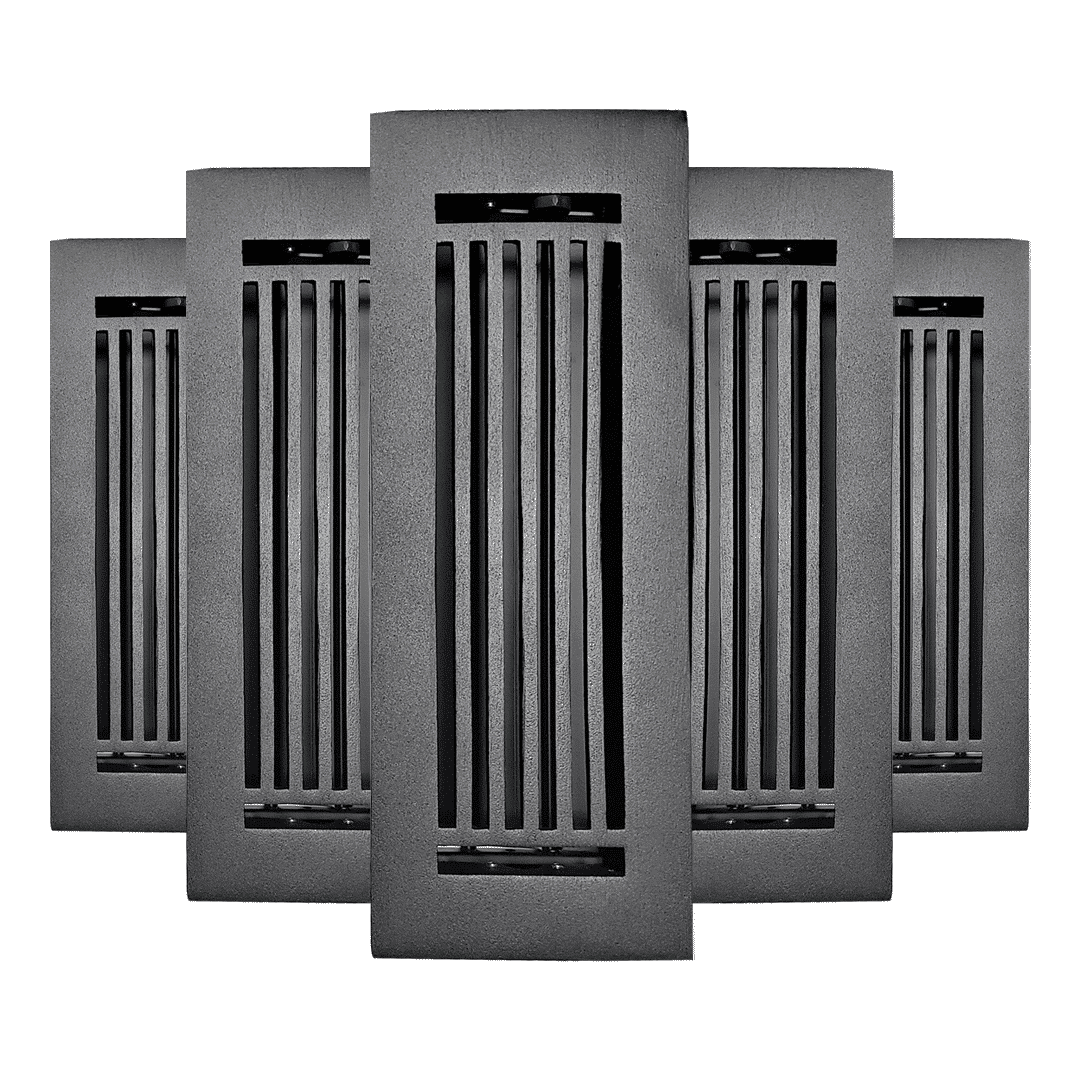 Cast Aluminum Floor Register Size 3″ X 10″ VR109 Pack of 5