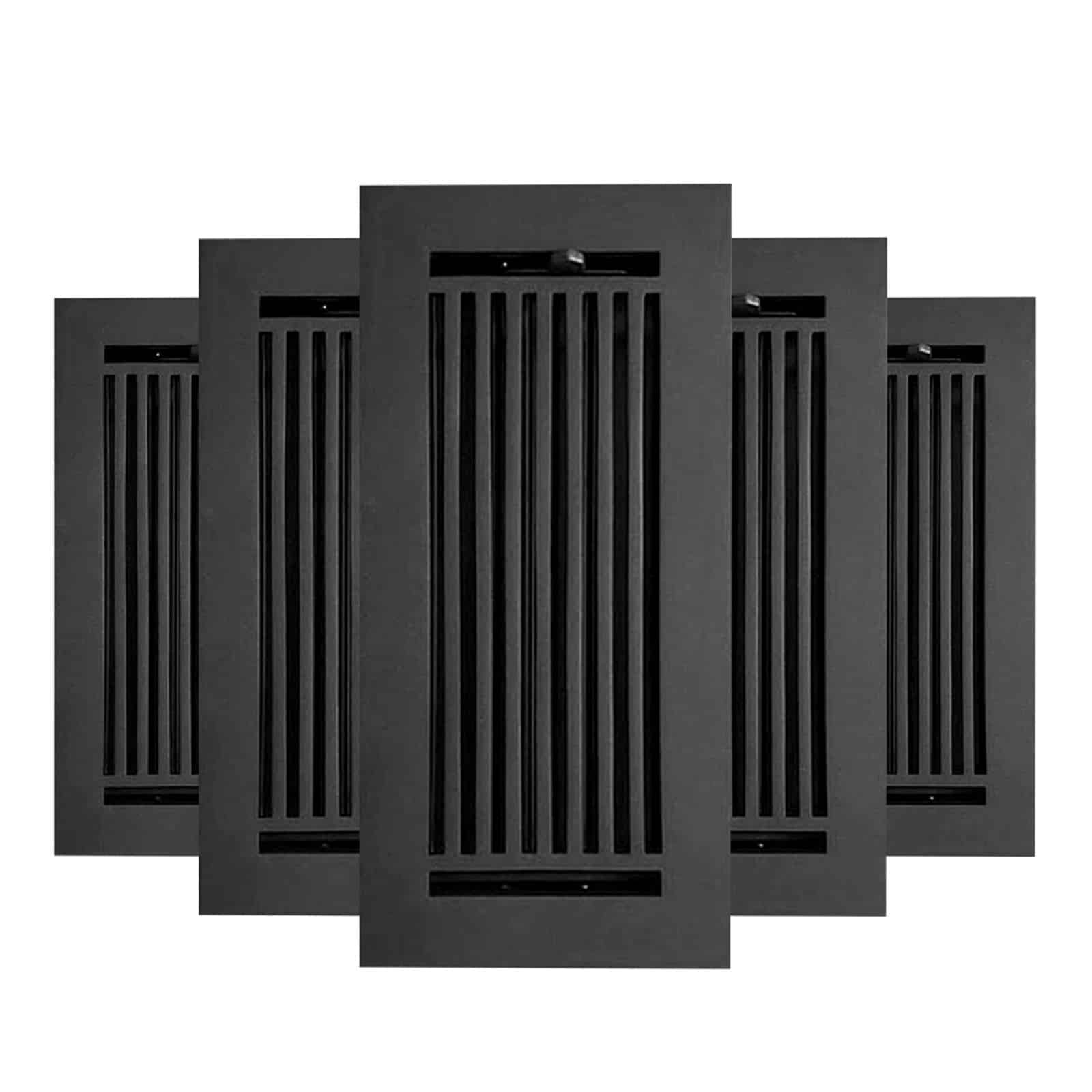 Cast Aluminum Floor Register Size 4" X 10" VR109 Pack of 5