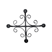 Speakeasy Grille Hand forged, Iron, Size 14"x12" Design 111