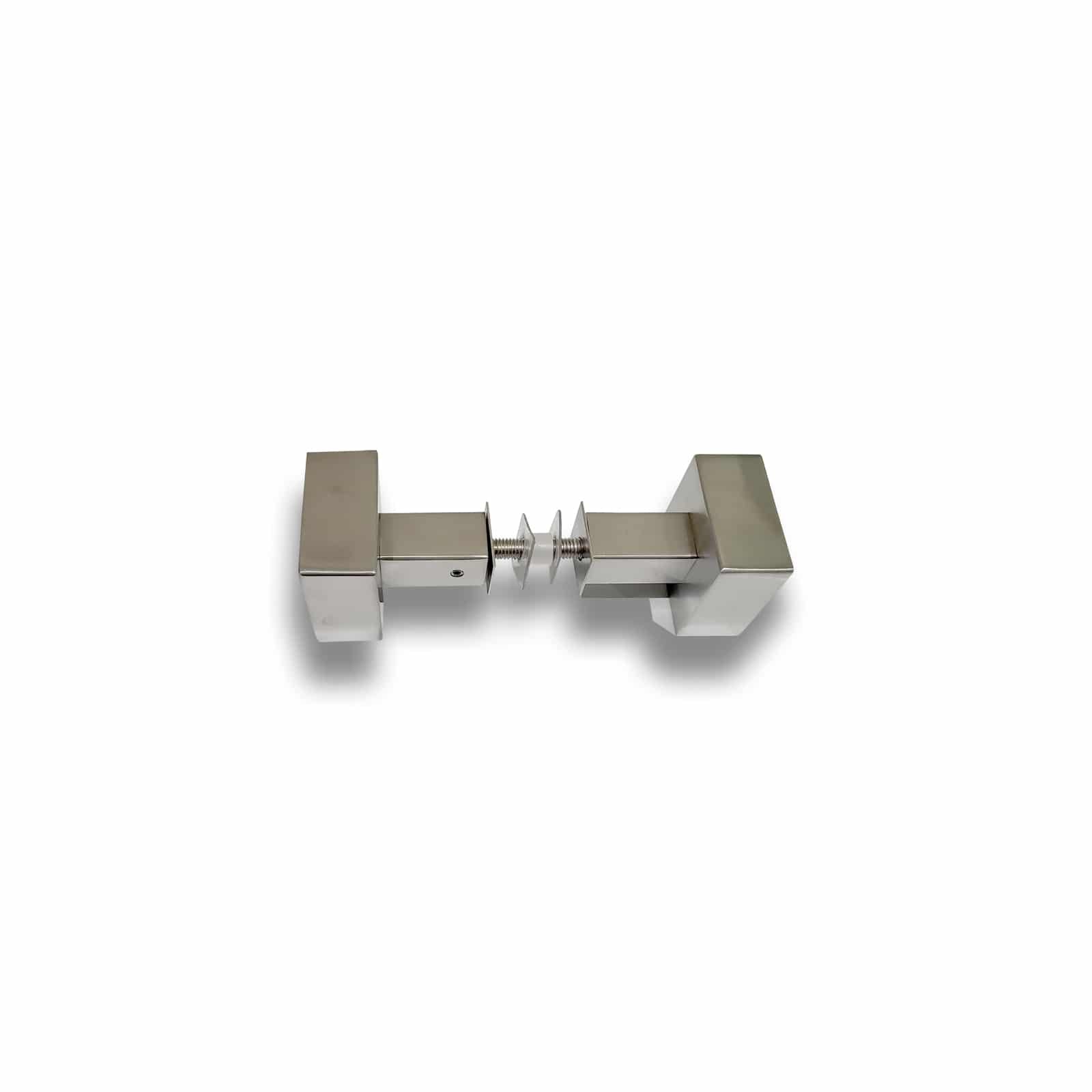 Door Knob Square 2” Stainless Steel, 304 Grade Wooden and Fiberglass Doors