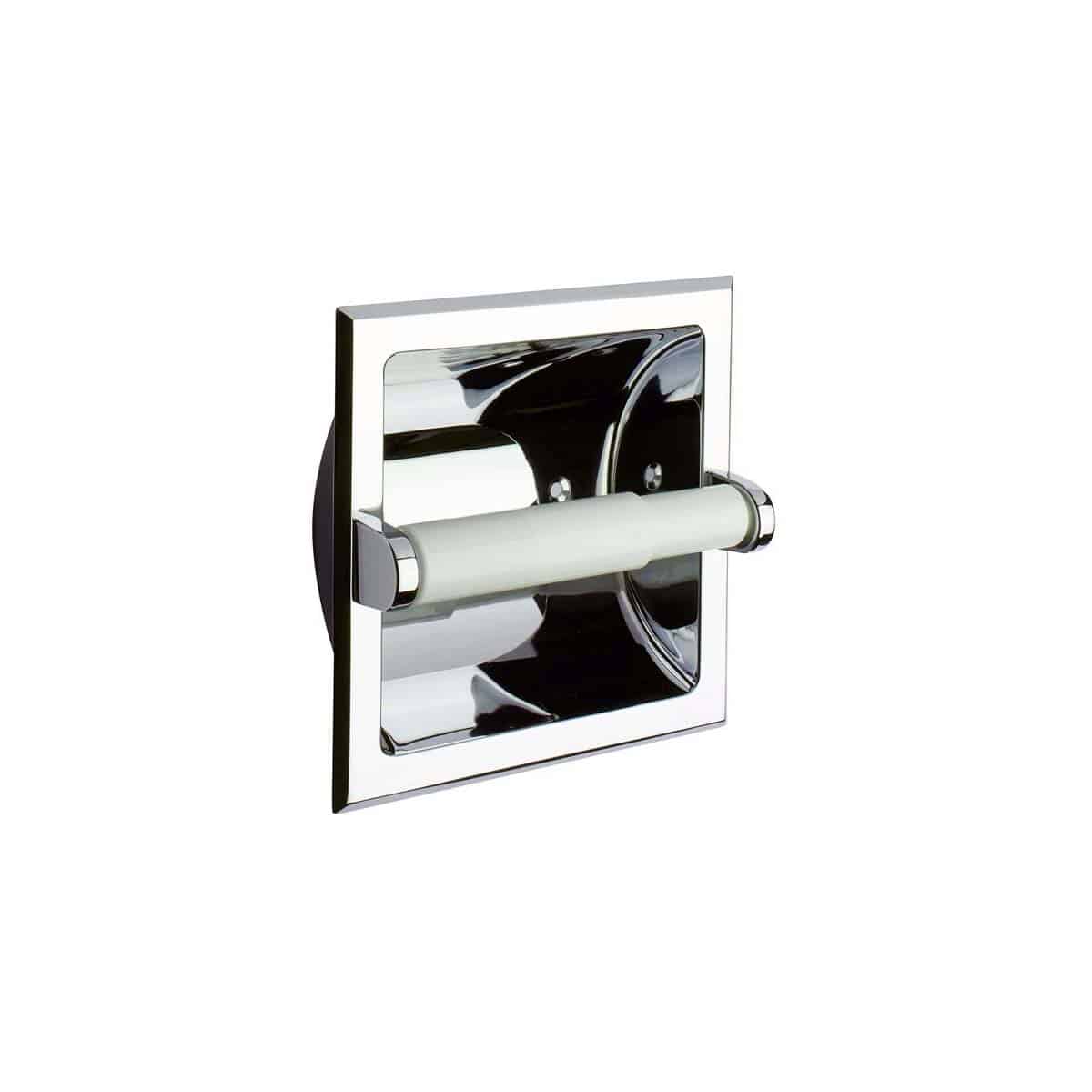 Taymor Recessed Paper Holder Polished Chrome