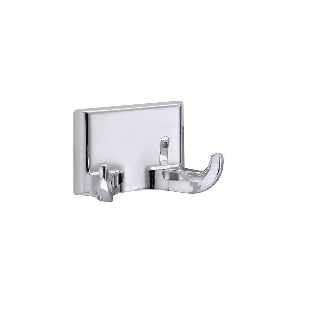 Patère double Taymor Sunglow en chrome poli