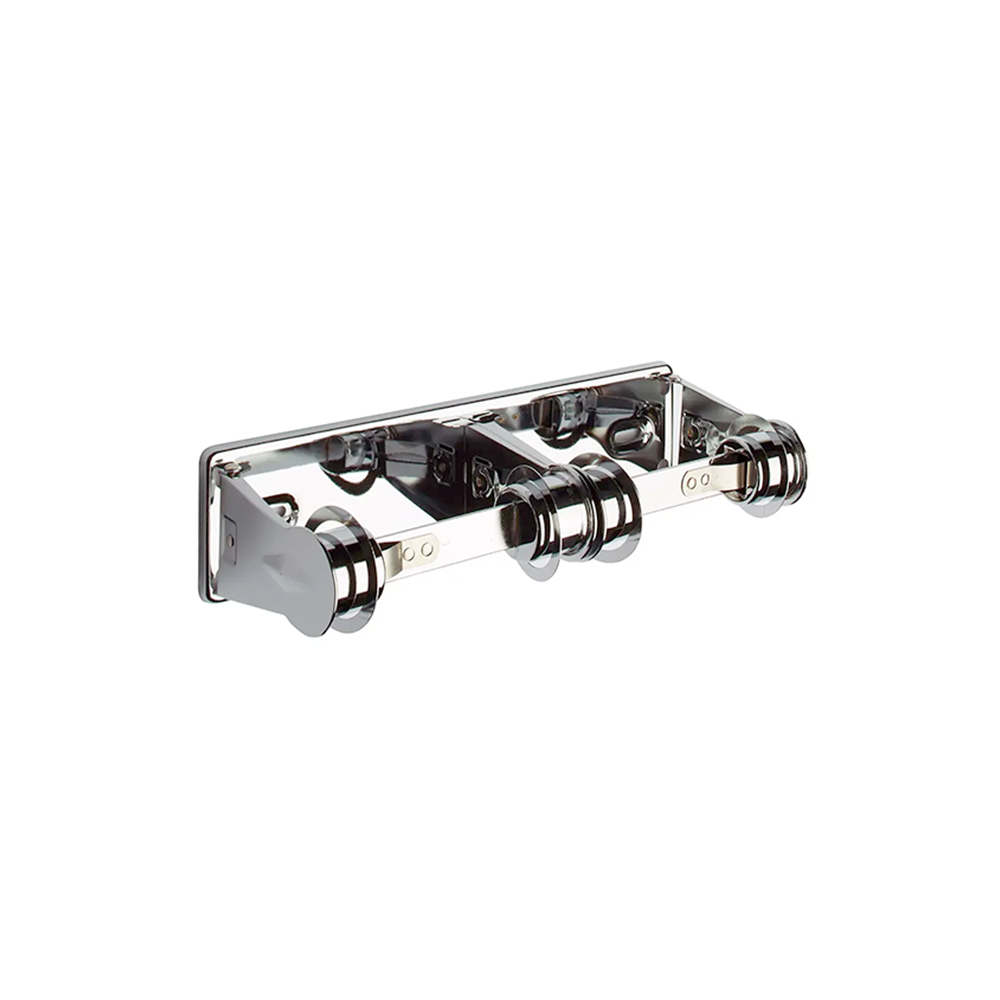 Taymor Double Fixed Rod Paper Holder