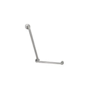 Barre d'appui Taymor à montage dissimulé, angle de 120°, acier inoxydable satiné grenaillé, 24 po x 24 po