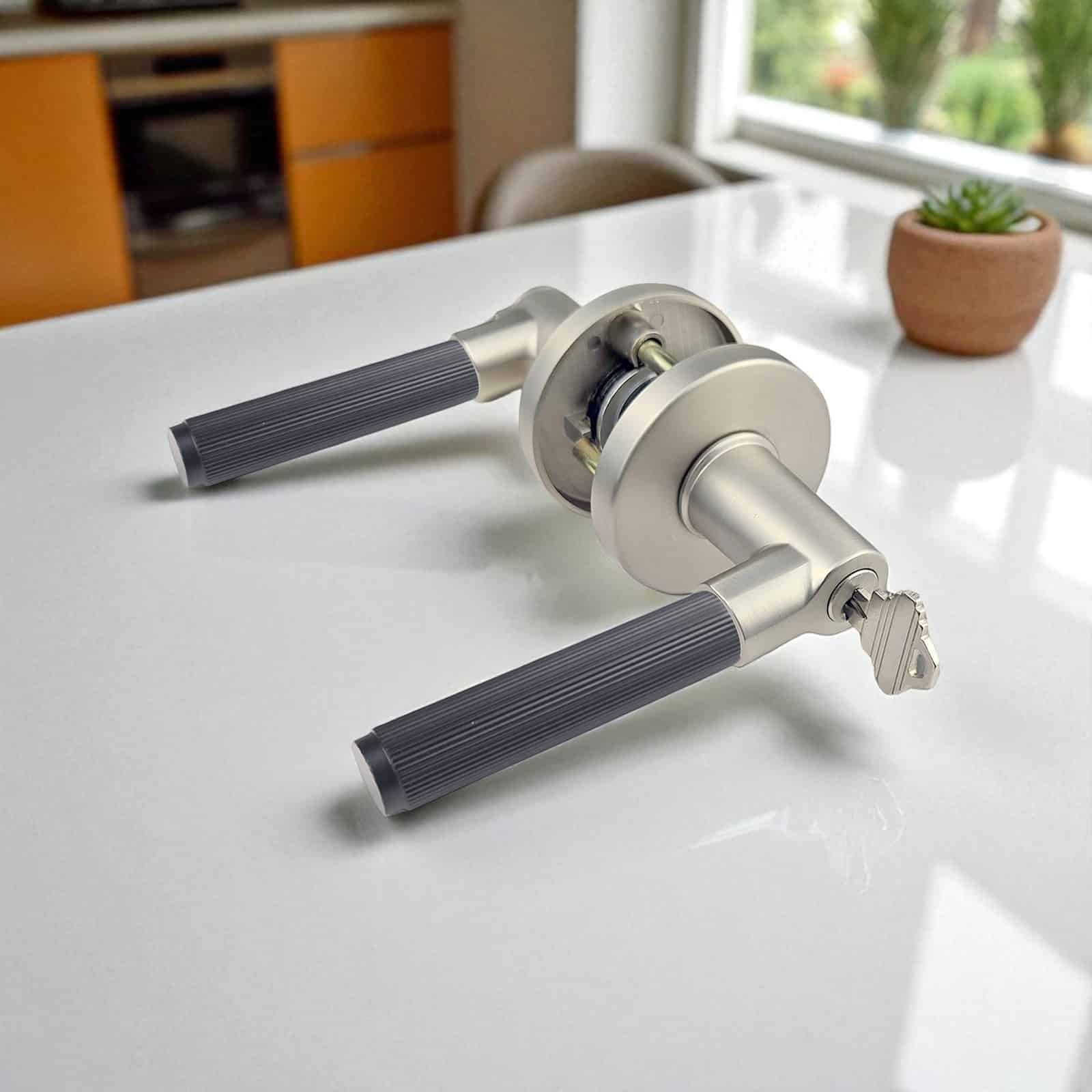 Interior Door Handle – LINA ( Linear Design) Round