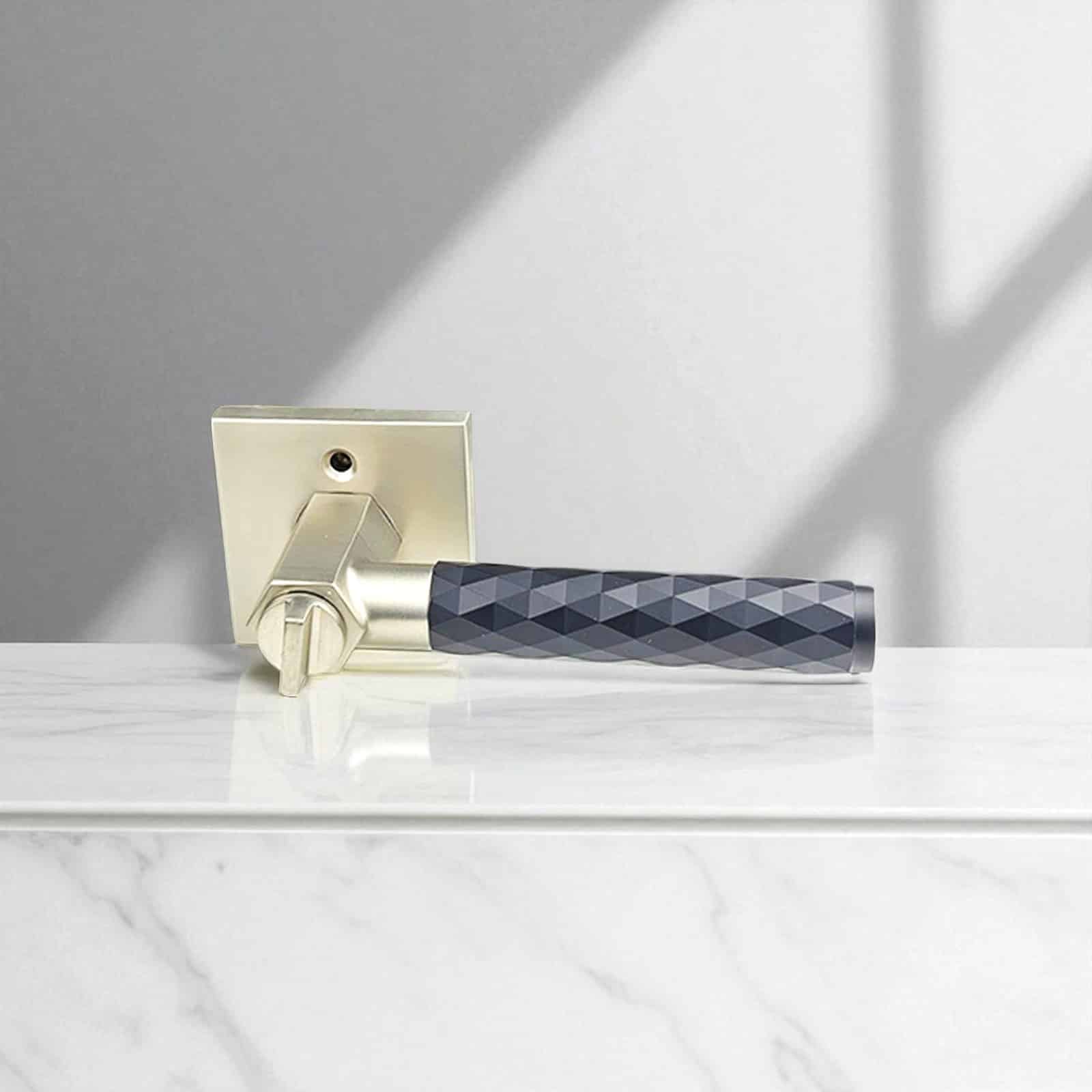 Interior Door Handle – DYANA ( Diamond Design) Square