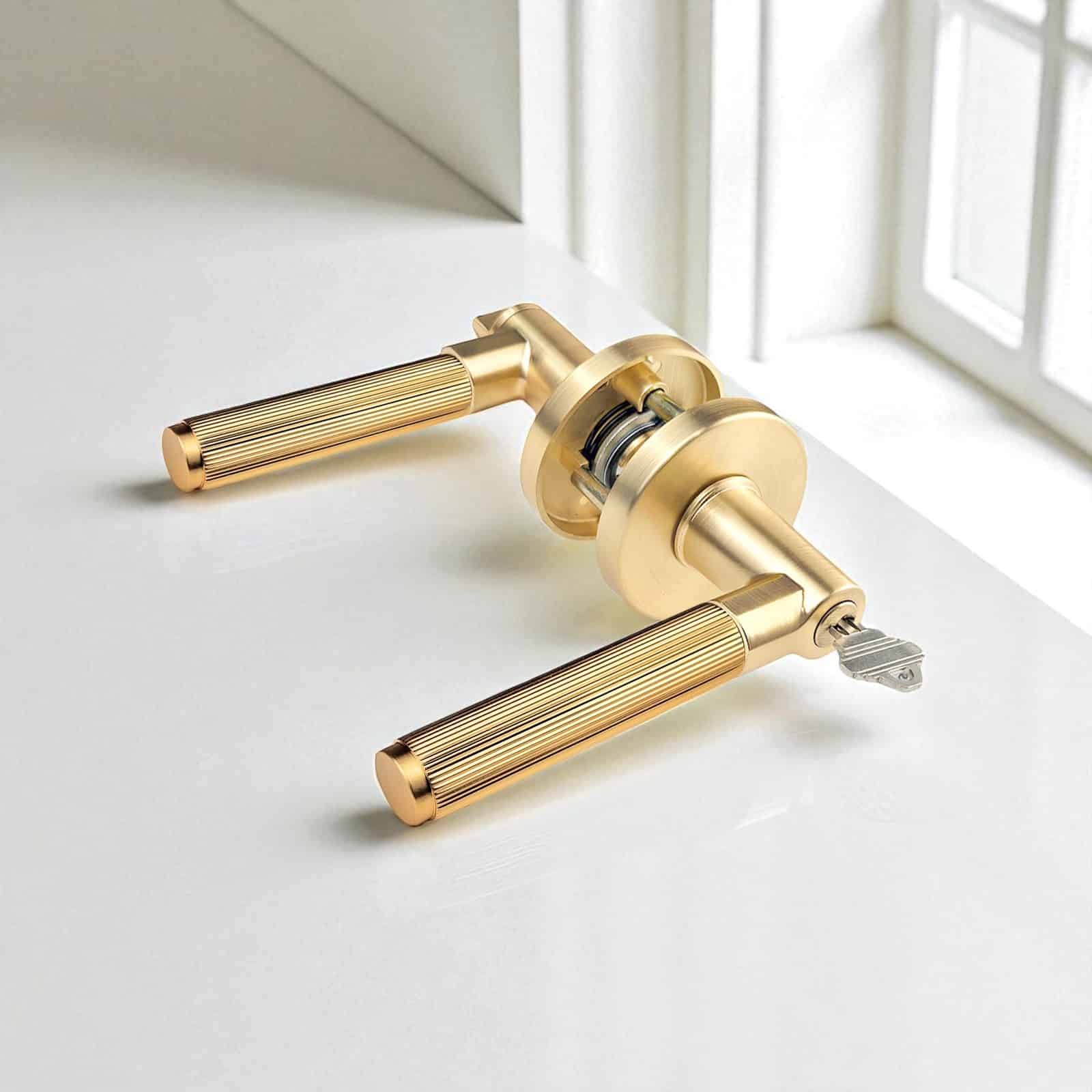 Interior Door Handle – LINA ( Linear Design) Round