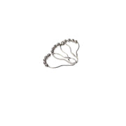 Taymor Metal Shower Curtain Hooks With Roller Balls Polished Chrome