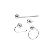 Taymor Yates 4 Piece Bath Set Polished Chrome