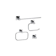 Taymor Robson 4 Piece Bath Set Polished Chrome