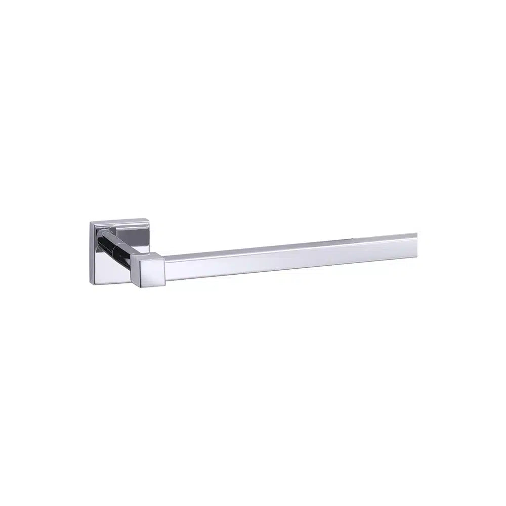 Porte-serviettes Taymor Qube en chrome poli