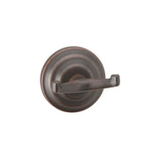 Patère double Taymor Brentwood en bronze huilé