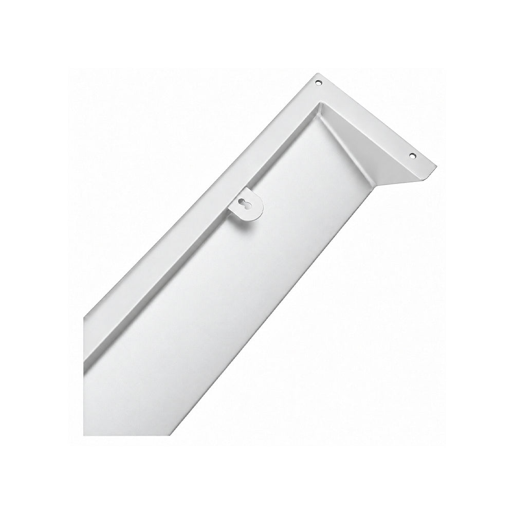 52" Fireplace Vent Deflector Hood – Cast Aluminum Heat and Airflow Director | Modern Wall-Mount Design