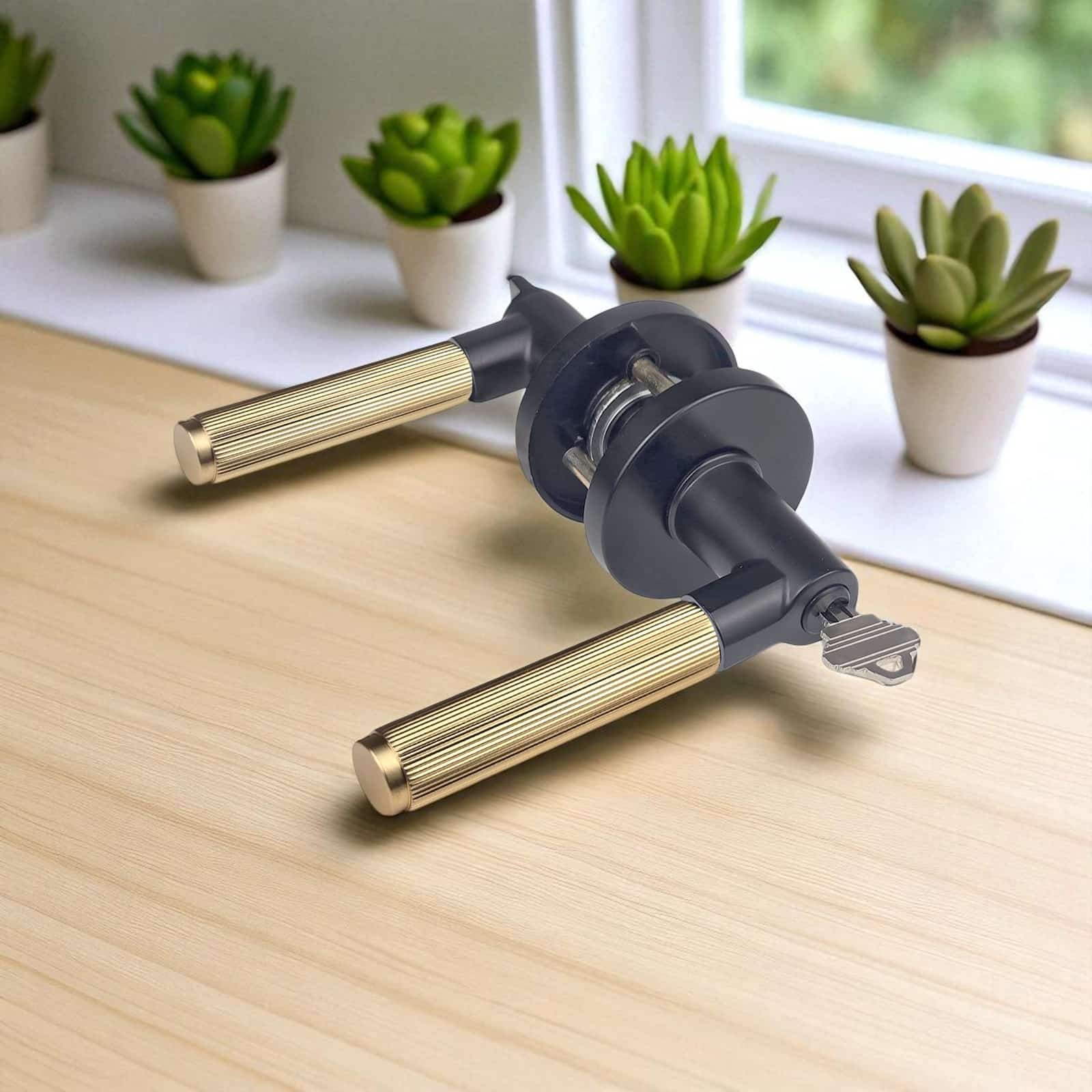 Interior Door Handle – LINA ( Linear Design) Round