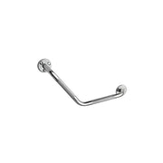 Support Taymor incliné à 135° | Acier inoxydable poli moleté - 12" x 12"