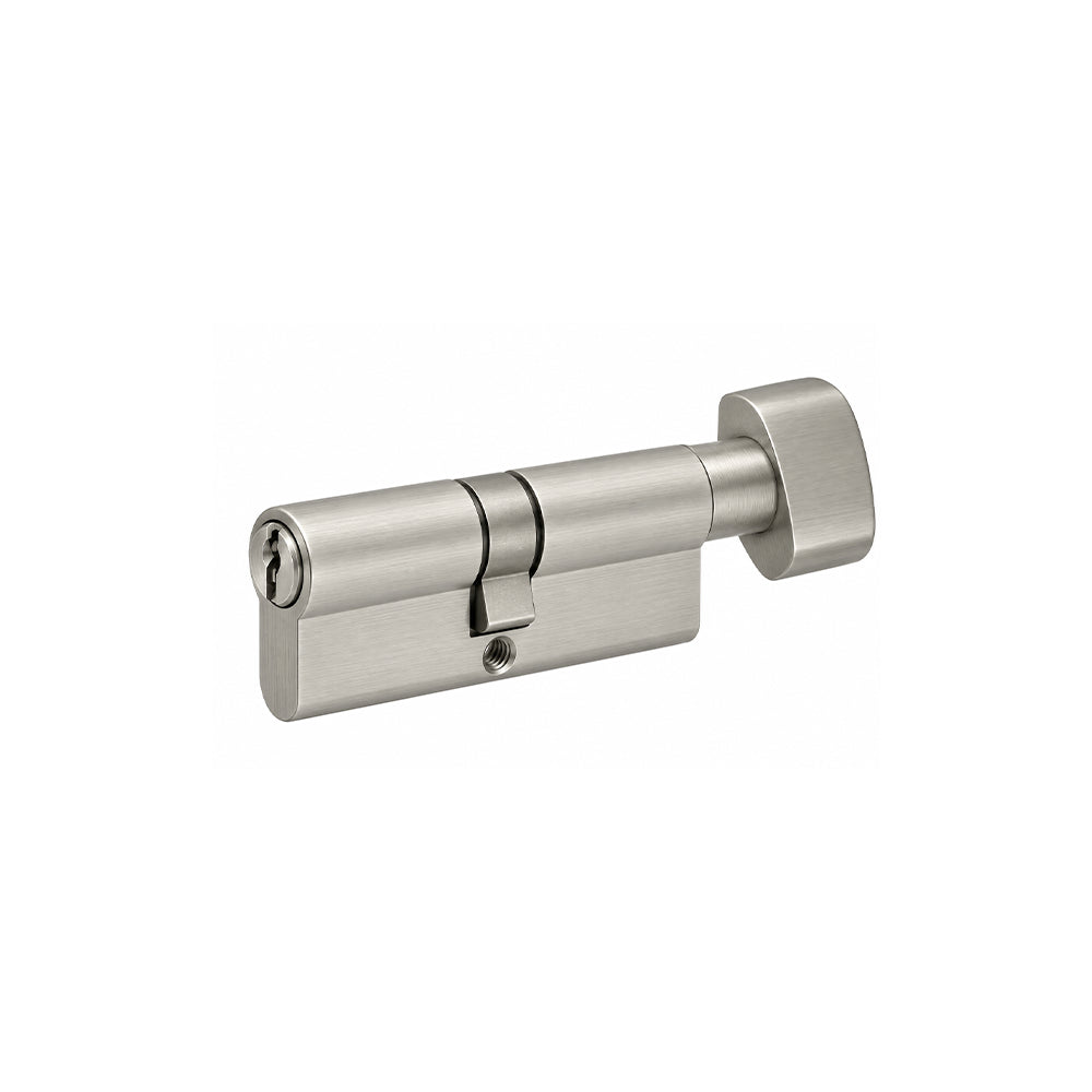 70 mm Solid Brass Euro Profile Cylinder Lock with Thumb Turn