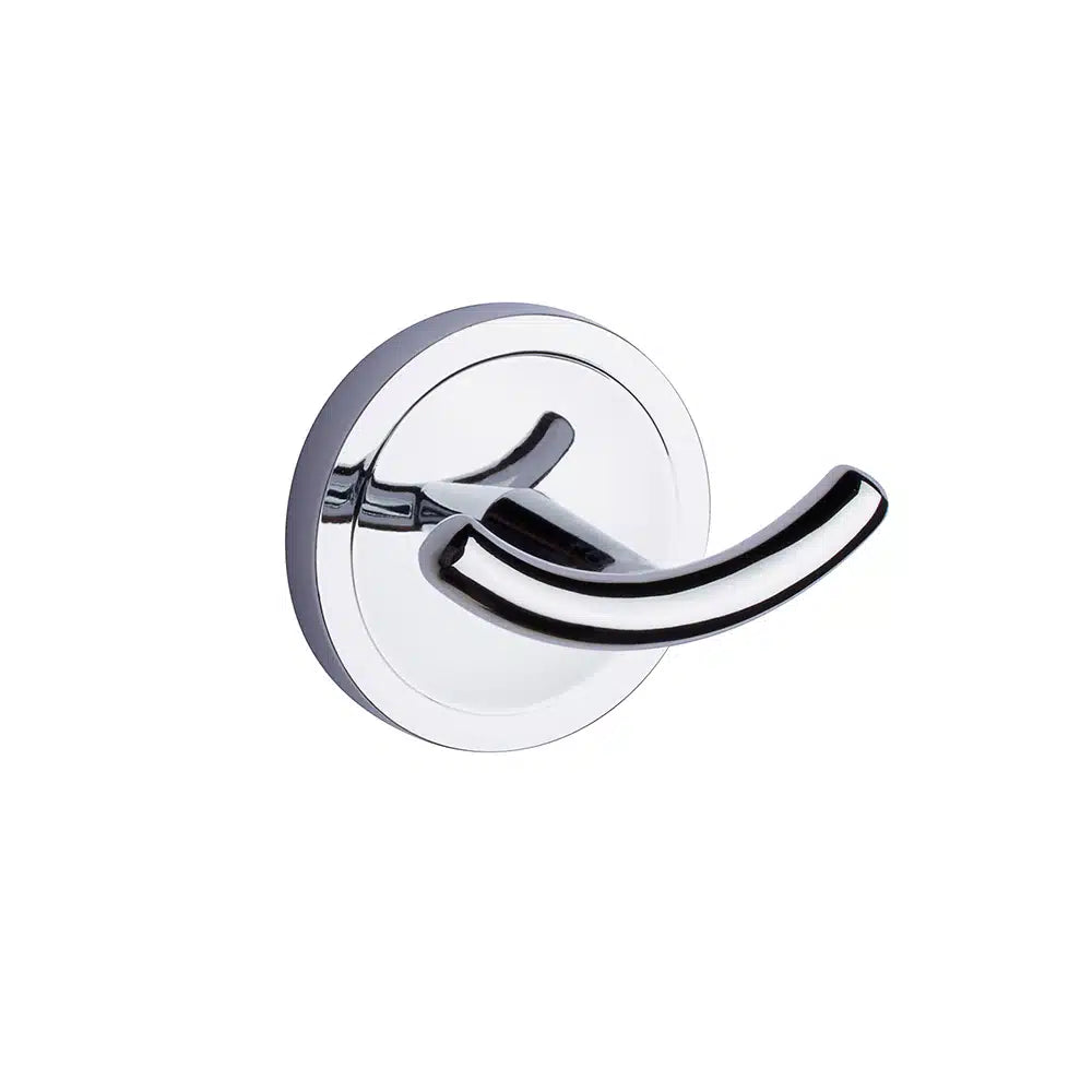 Patère double Taymor Yates - Chrome poli