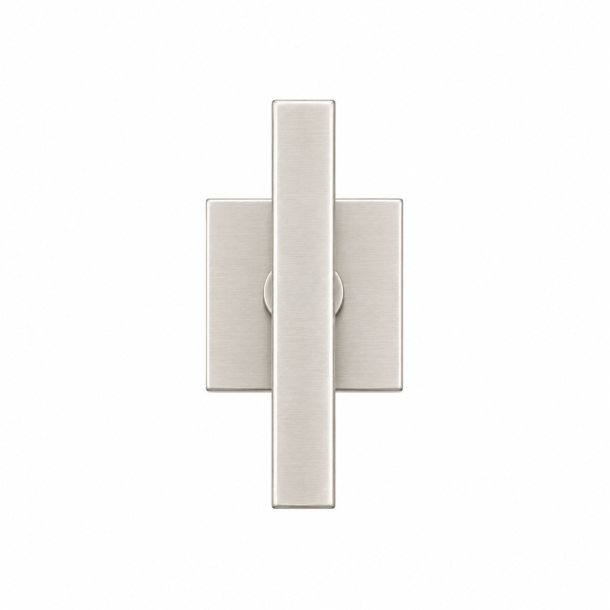 Modern T-Bar Thumb Turn Door Handle Set – 100mm Square Bar with 62mm Square Rosette | Stainless Steel 304