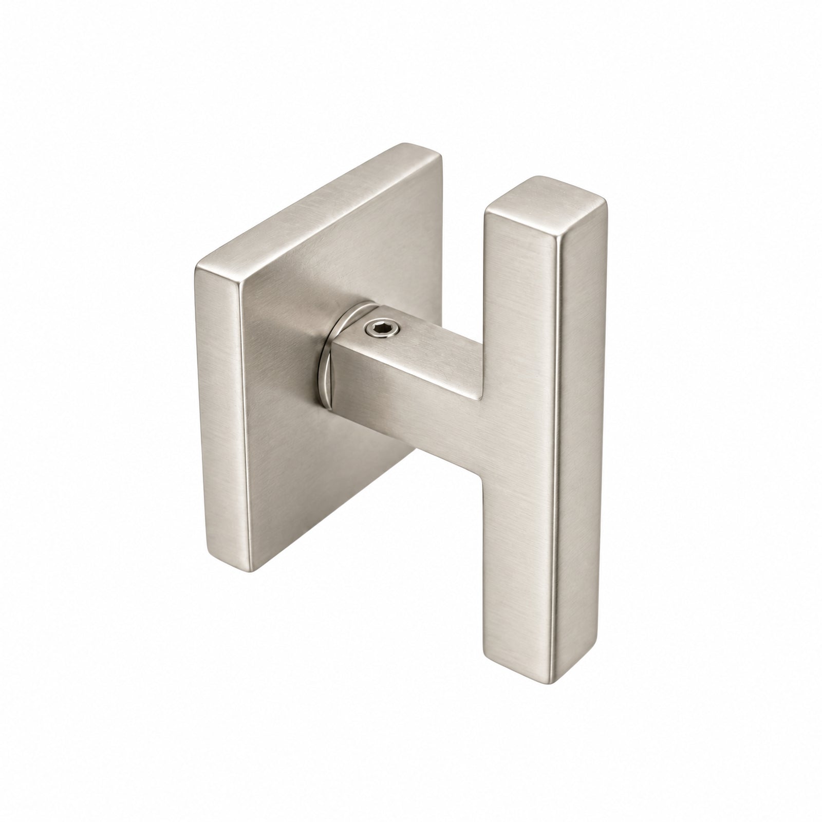 Modern T-Bar Thumb Turn Door Handle Set – 100mm Square Bar with 62mm Square Rosette | Stainless Steel 304