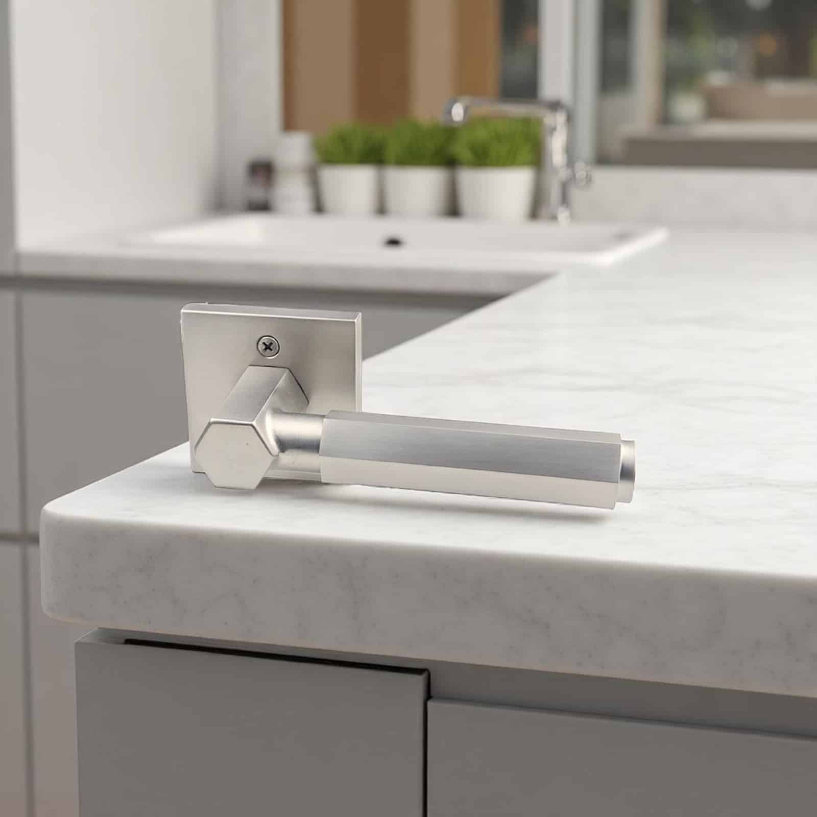 Interior Door Handle - NOVA (Hexagon Shape) Square