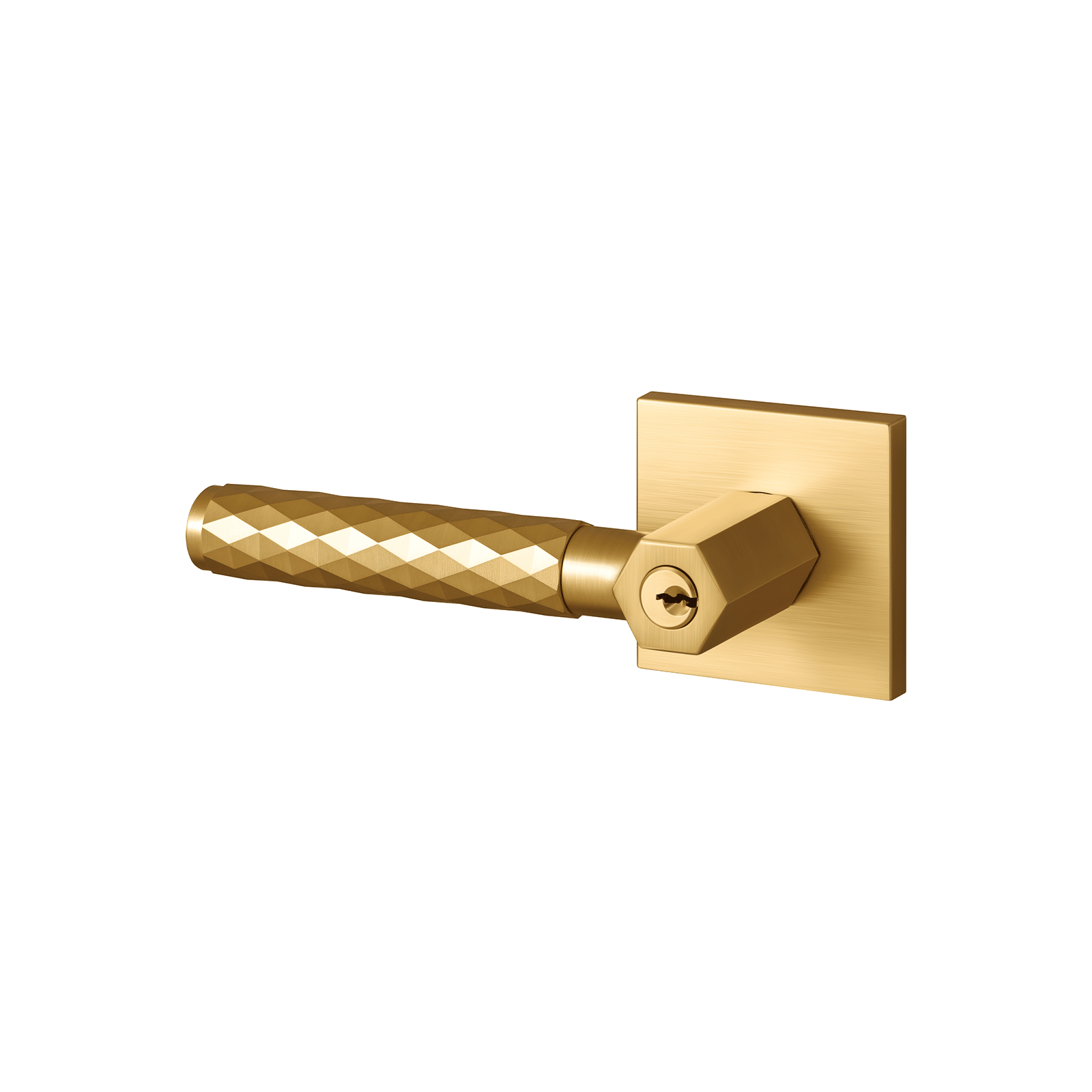 Interior Door Handle – DYANA ( Diamond Design) Square
