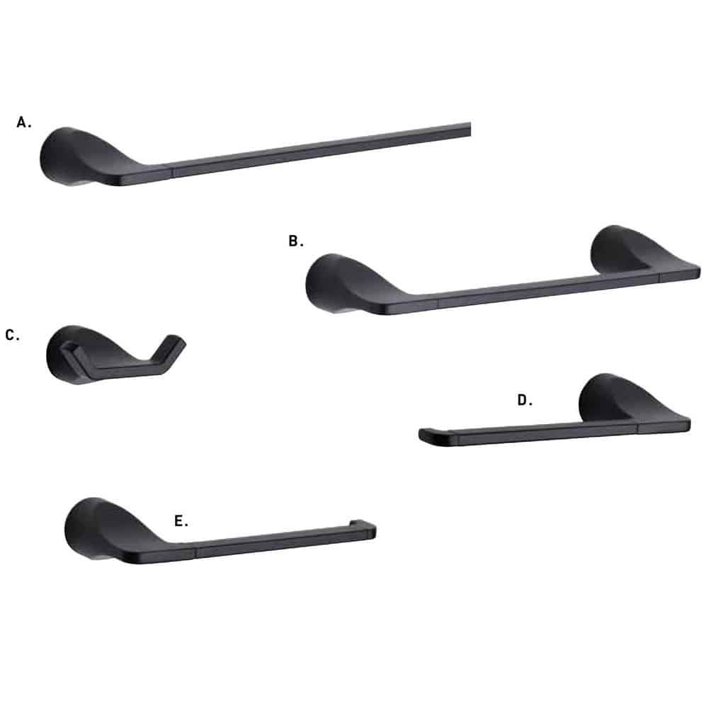 Taymor Slip Stream Towel Bar