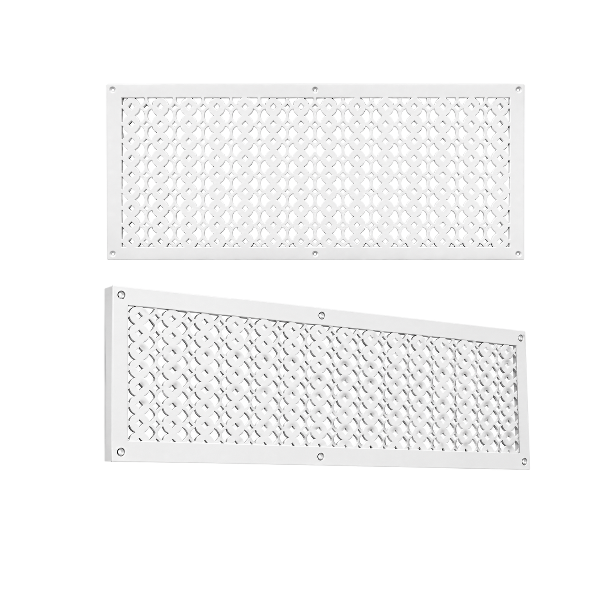 12" x 30" Air Return Grille Cast Aluminum | VR100 Tudor Mushroom Design Vent Cover | Wall, Ceiling & Floor | HVAC Register