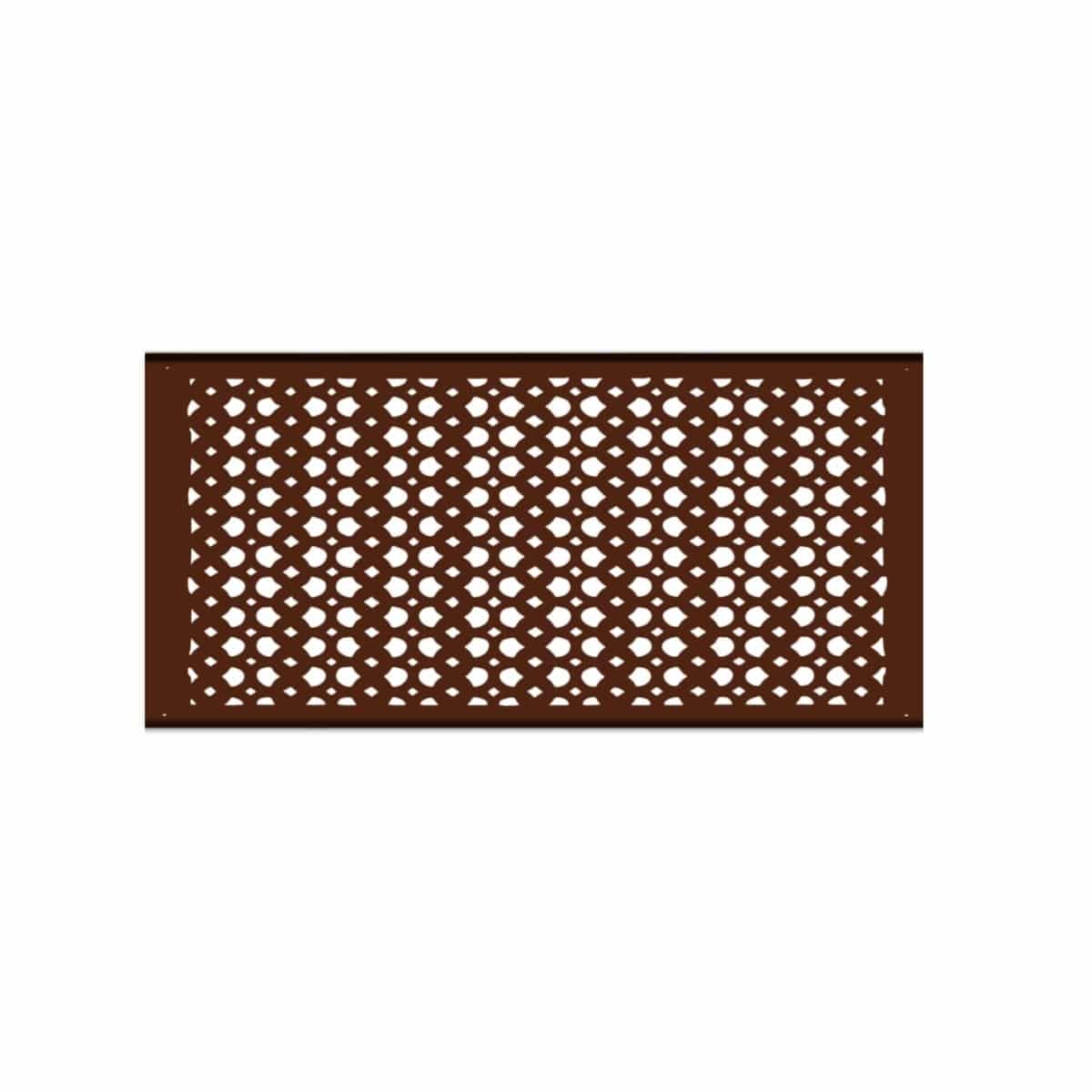 Air Return Grill 12″ X 30″ VR100 With Holes And Matching Screws Top Faceplate Size 14″ x 32″ HVAC Duct Cover Decorative Handcrafted High-Quality Metal – Cast Iron Powder Coated Re-Paintable For Walls, Ceilings, And Floors without Damper