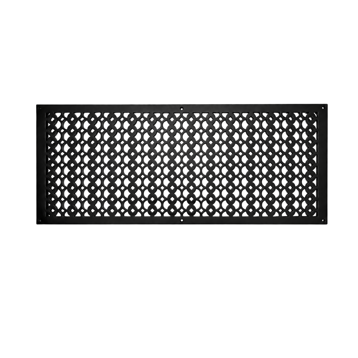 12" x 30" Air Return Grille Cast Aluminum | VR100 Tudor Mushroom Design Vent Cover | Wall, Ceiling & Floor | HVAC Register