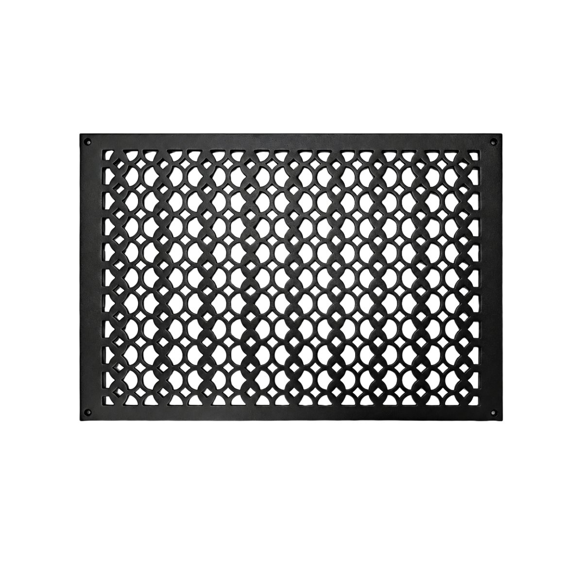 14" x 20" Air Return Grille Cast Aluminum | VR100 Tudor Mushroom Design Vent Cover | Wall, Ceiling & Floor | HVAC Register