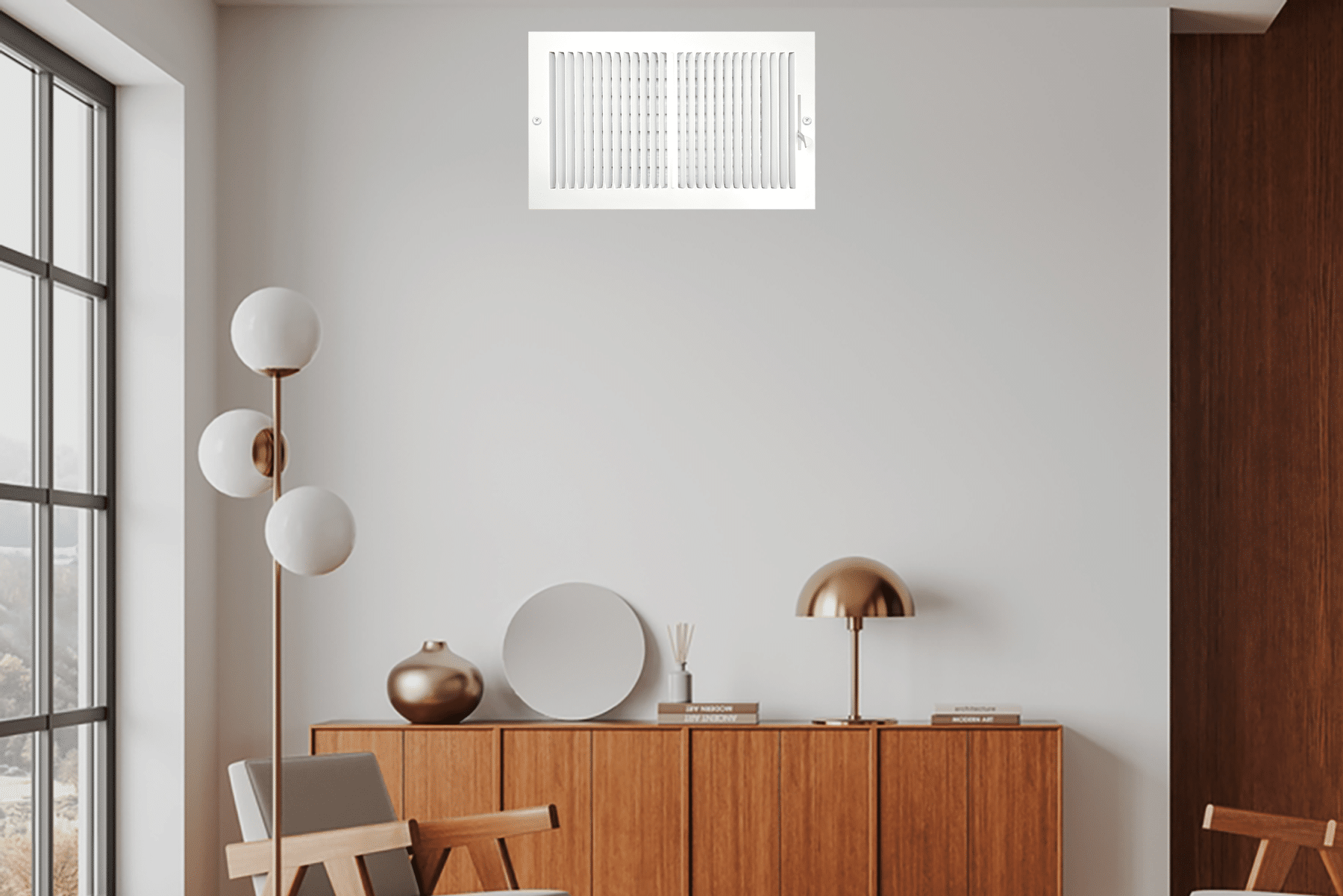 two way register 14"x8" 2sw grille for sidewall and ceiling