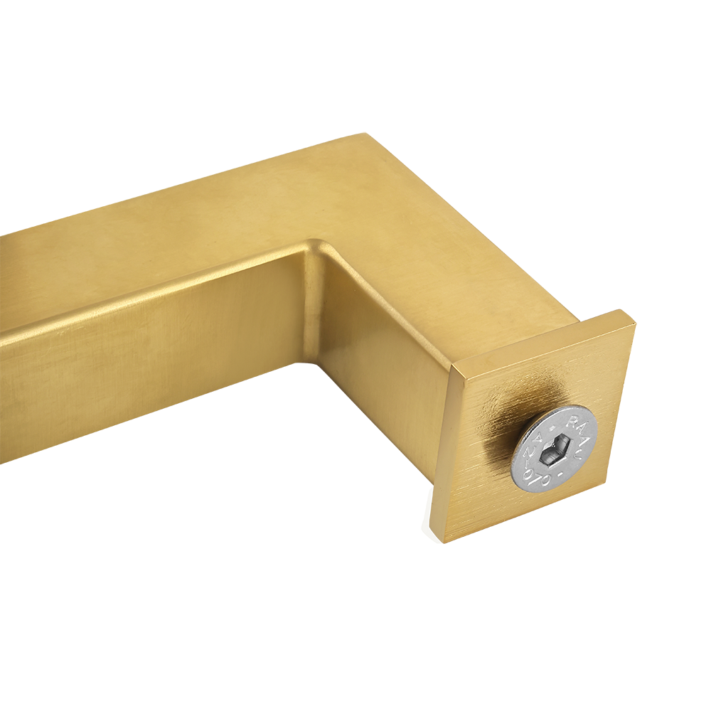 Appliance Pull / Door Handle Single Side - Square 36" C/C Stainless Steel Bar 25mmx25mm