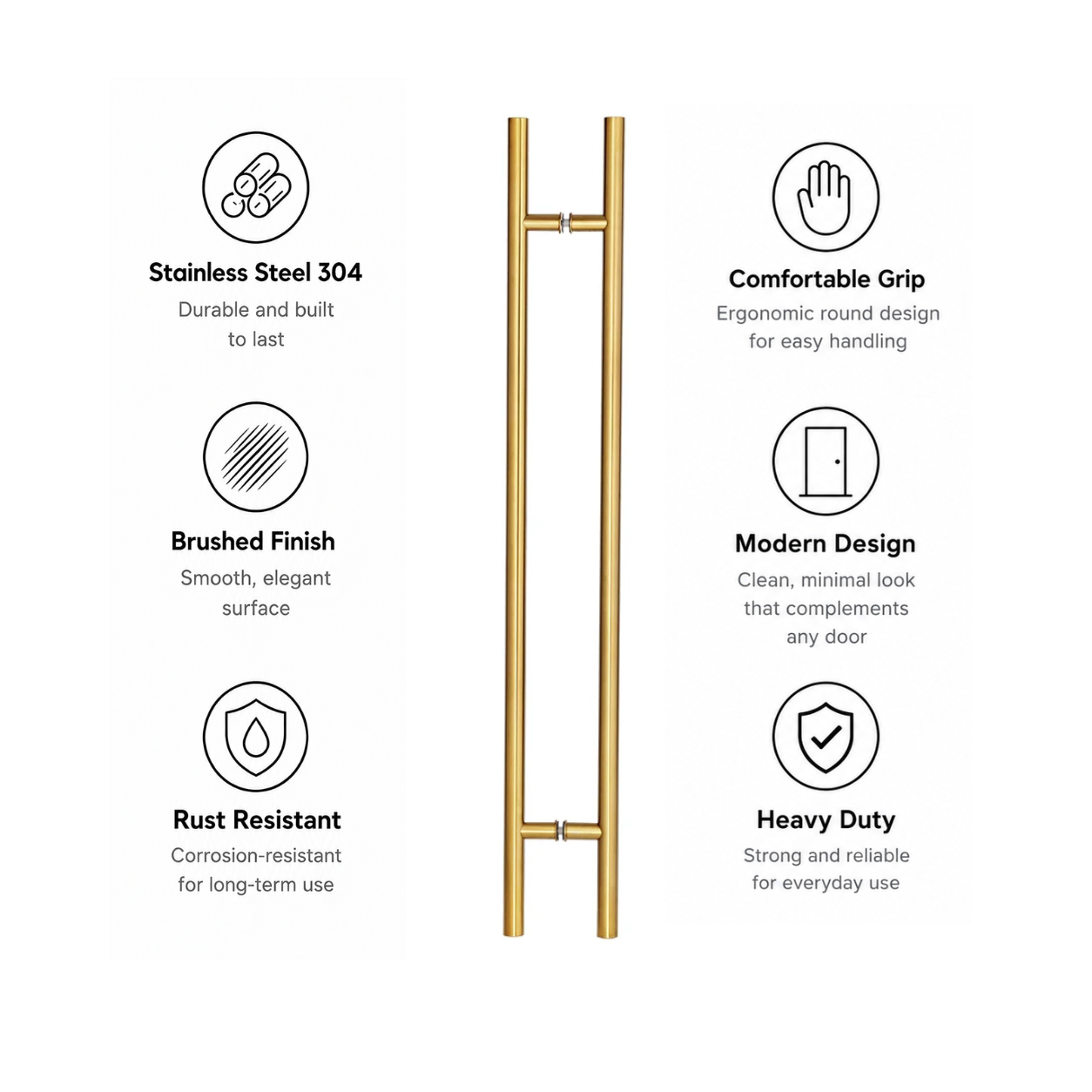 Door pull handle and it's features