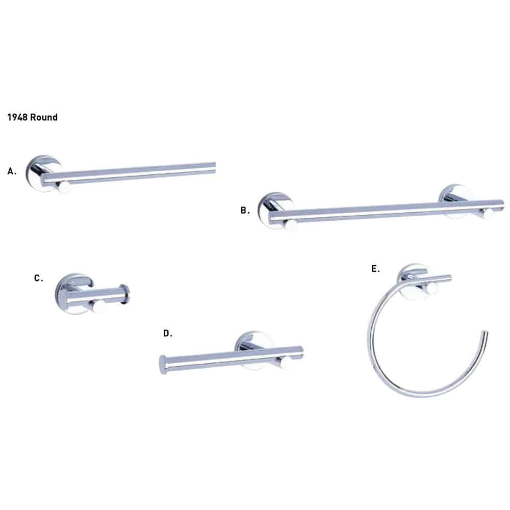 Taymor 1948 Round Towel Bar
