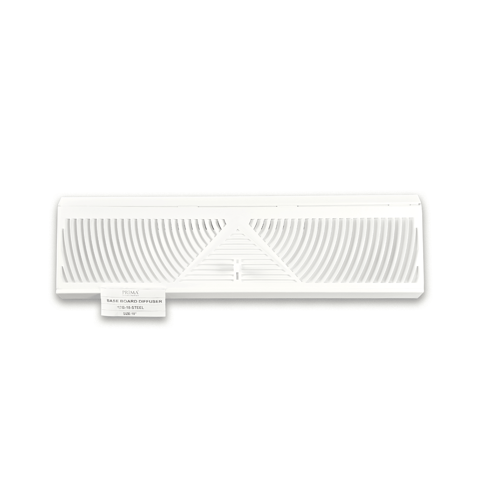 Diffuseur/registre de base 1BB 18"