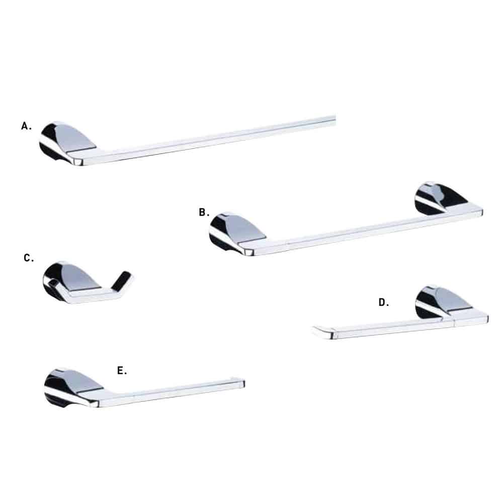 Patère double Taymor Slip Stream