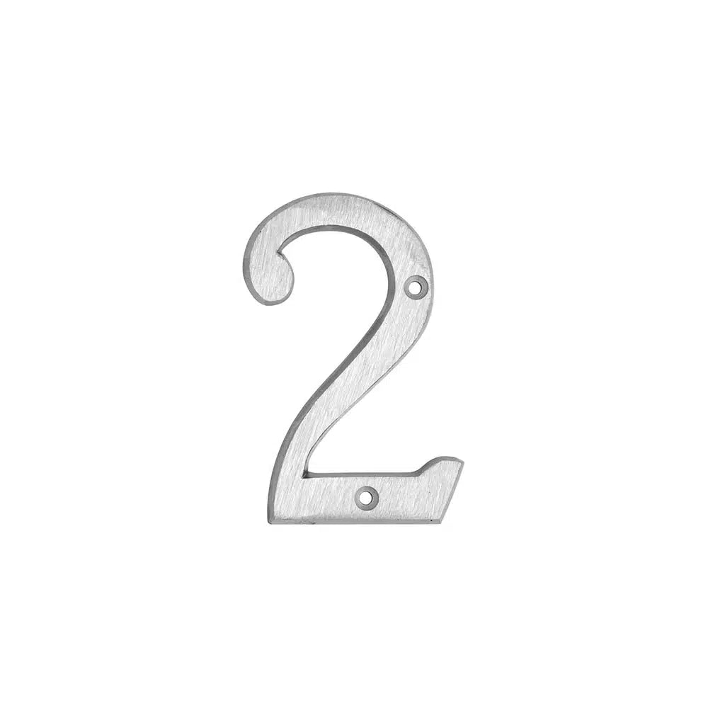 Numéros de maison classiques en aluminium Taymor 4" 