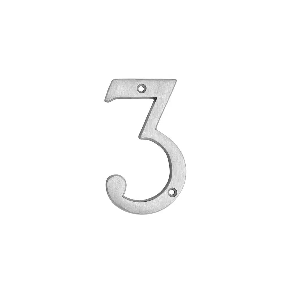 Numéros de maison classiques en aluminium Taymor 4" 