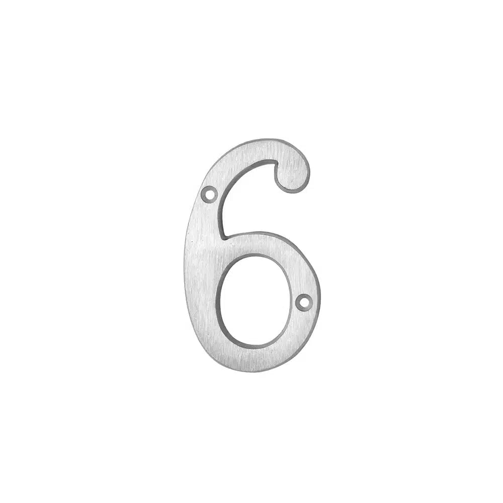 Numéros de maison classiques en aluminium Taymor 4" 