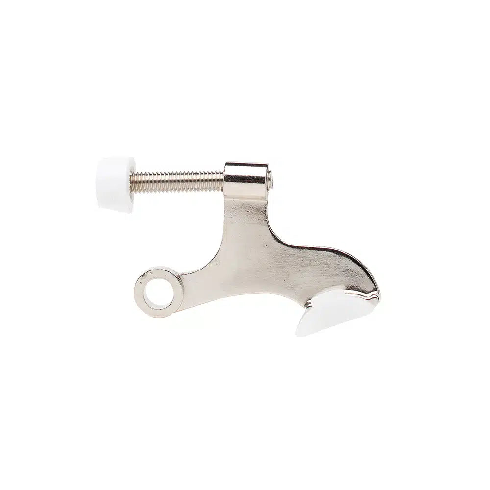 The Taymor Industries metal guitar capo features zinc die-cast construction, a screw mechanism, and white rubber pads on both ends for a secure grip on your guitar’s neck.