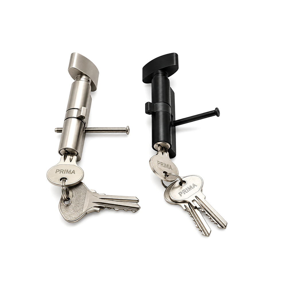 70 mm Solid Brass Euro Profile Cylinder Lock with Thumb Turn