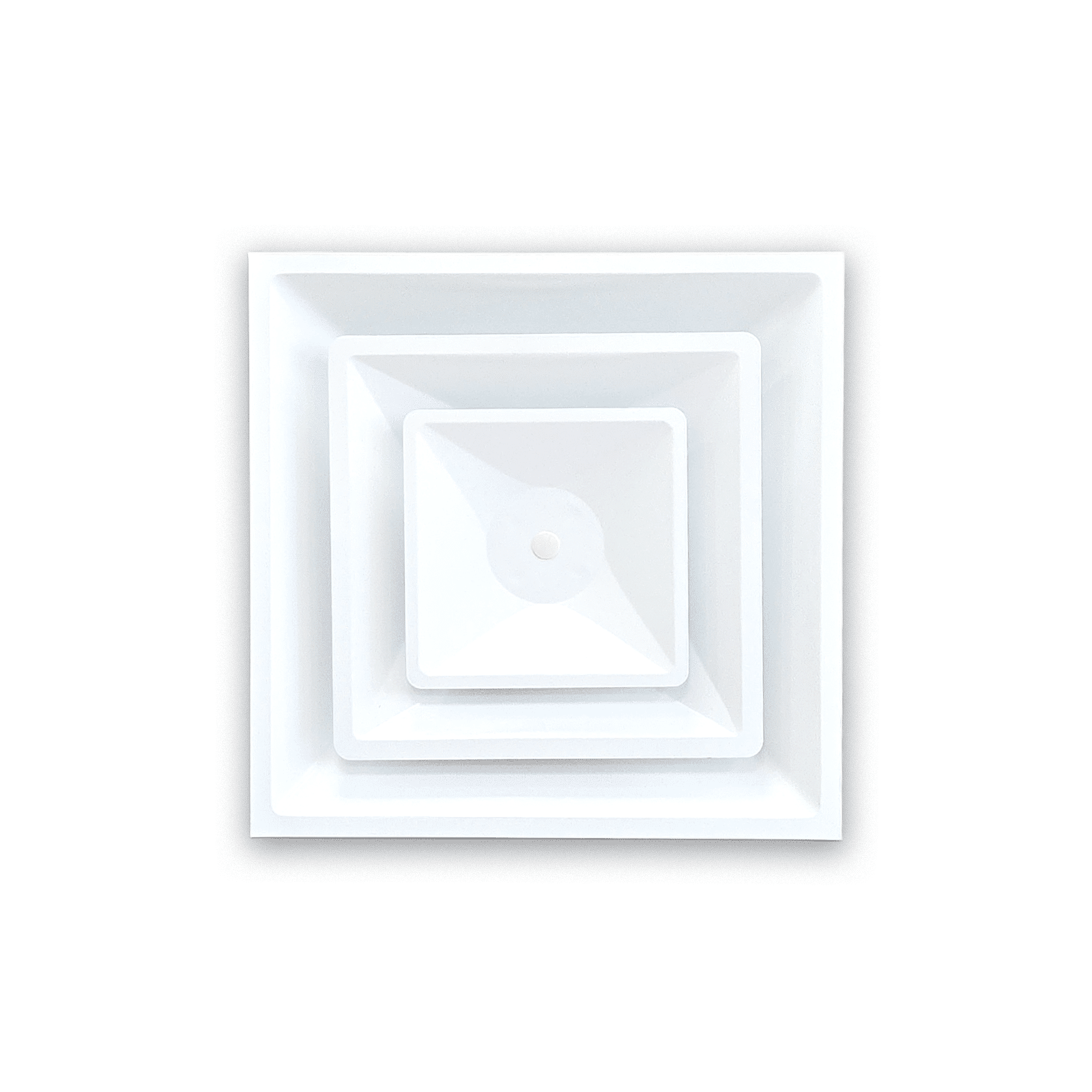 Diffuseur de plafond carré 2CSD Face : 24"x24" Col : 8"