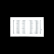 Grille de registre à deux voies 12"x6" 2SW pour murs latéraux et plafond