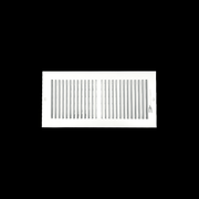 Grille de registre à deux voies 14"x6" 2SW pour murs latéraux et plafond