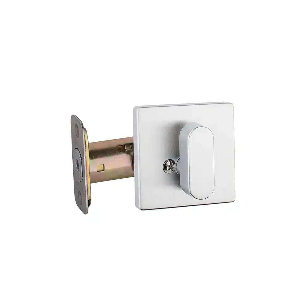 Taymor The Premier Line Pêne dormant carré simple face sans clé avec bouton intérieur