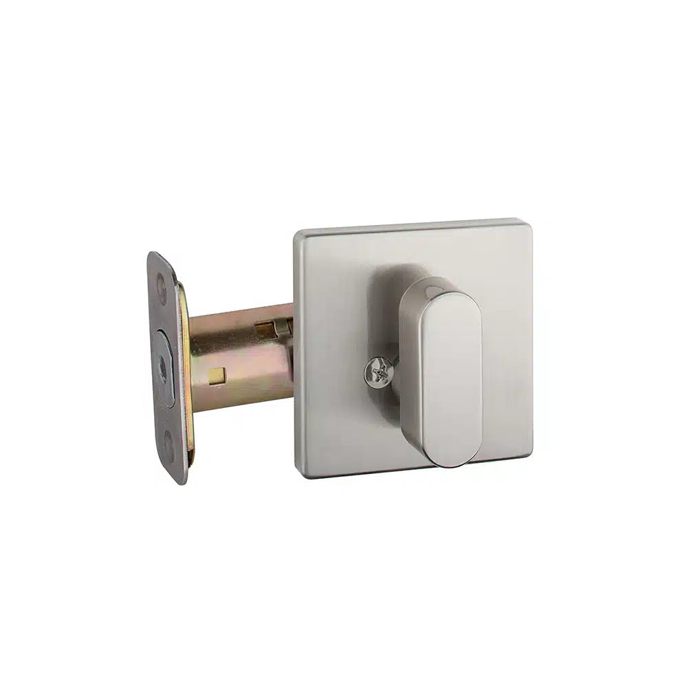 Taymor The Premier Line Pêne dormant carré simple face sans clé avec bouton intérieur